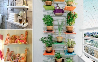 10 Cool Ways to Decorate with Suspended Shelves fi