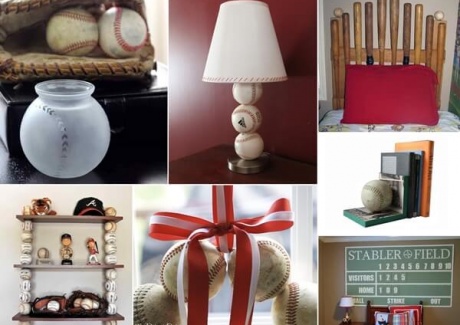 Here Are Some Awesome Baseball Inspired Home Decor Projects fi