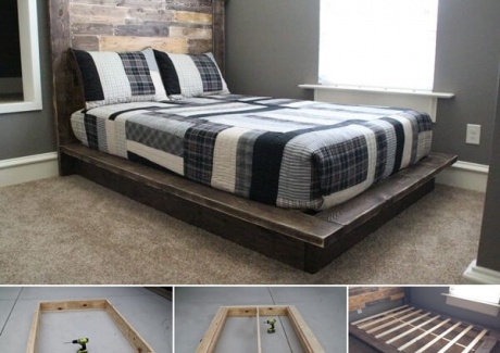 This DIY Platform Bed is Just Superb fi