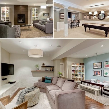 10 Interesting Ideas for Decorating a Basement fi