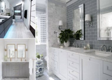 10 Lively Ways to Add Life to a Gray Bathroom fi