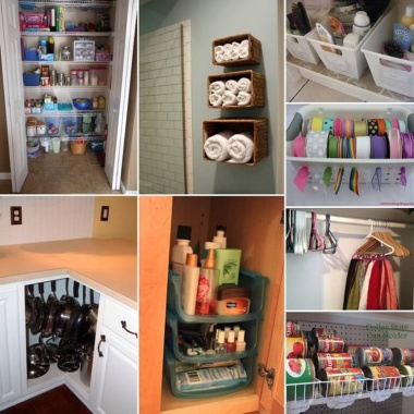 150 Clever Organization Ideas with Dollar Store Items fi