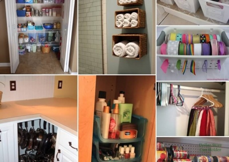 150 Clever Organization Ideas with Dollar Store Items fi