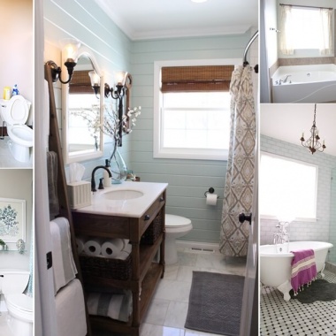 Over 20 Beautiful Before and After Bathroom Makeovers fi