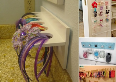 Cool Ideas to Store Your Hair Accessories fi