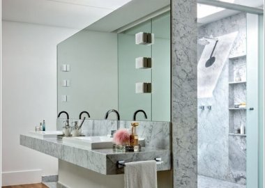 10 Amazing Bathroom Partition Options You Will Admire  1