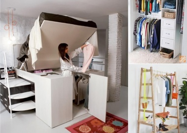 7 Cool and Clever Alternatives to a Closet fi