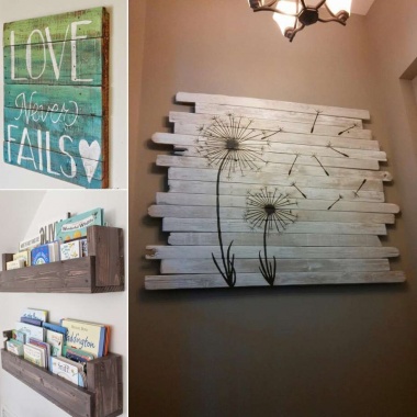 13 Cool Home Decor Projects to Make from Fence Wood fi