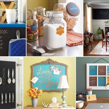 17 Interesting Ways to Decorate with Chalkboard Paint fi