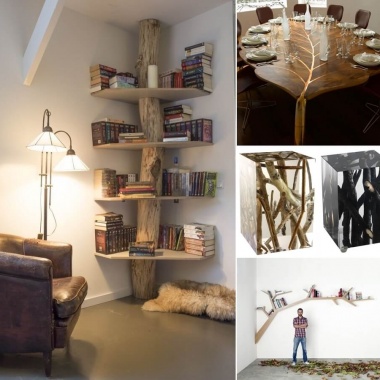 25 Cool Tree Inspired Furniture Designs You'll Love fi