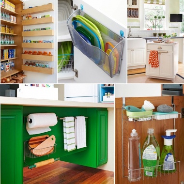 34 Thrifty Storage Ideas for Your Kitchen fi