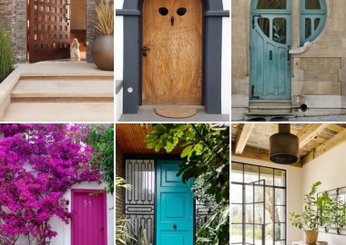 50 Stunning and Cool Front Door Designs fi