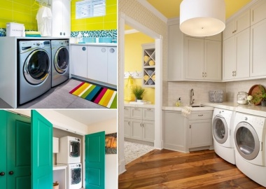 8 Cheerful Ideas to Color Up Your Laundry Room fi