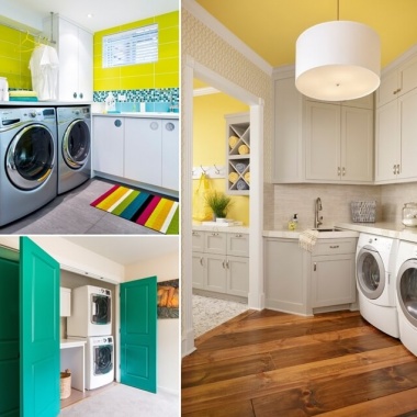 8 Cheerful Ideas to Color Up Your Laundry Room fi