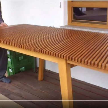 opened Expandable Table