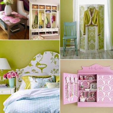 Here are Some Fabulous Projects to Make with a Roll of Wallpaper fi