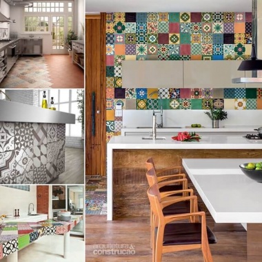 Give Your Kitchen a New Life with Patchwork Design Details fi