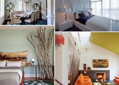 16 Awesome Ideas to Decorate Your Home with Branches fi