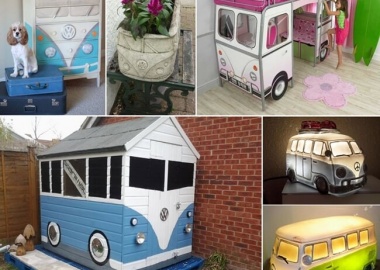 10 Cool VW Camper Inspired Home Decor Ideas fi