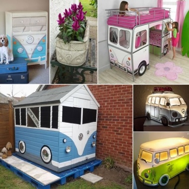 10 Cool VW Camper Inspired Home Decor Ideas fi