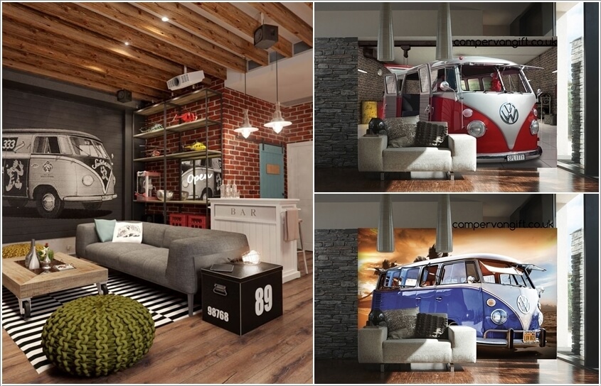 10 Cool Vw Camper Inspired Home Decor Ideas - Volkswagen Van Home Decor