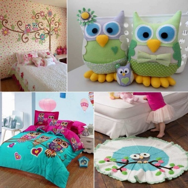 15 Cute Ways to Decorate Your Kids' Room with Owl Inspiration fi