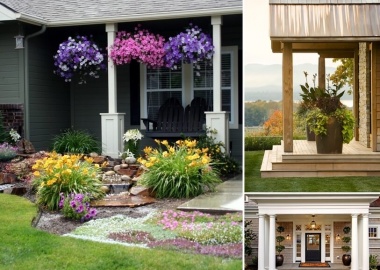 12 Ways to Use Plants for Decorating Your Porch fi