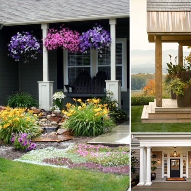 12 Ways to Use Plants for Decorating Your Porch fi