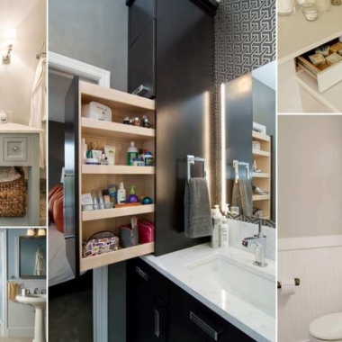 13 Bathroom Storage Ideas That Are Design-Friendly Too fi