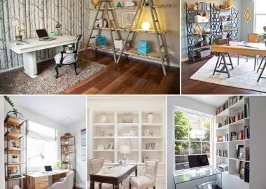 20 Awesome Shelving Design Ideas for Your Home Office fi