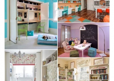 Over 22 Cool Kids Study Space Design Suggestions fi