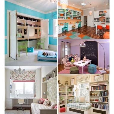 Over 22 Cool Kids Study Space Design Suggestions fi