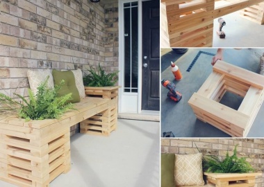 This Cedar Bench Will be a Perfect Addition to Your Porch fi