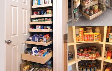 10 Clever Ideas to Store More in a Small Space Pantry fi