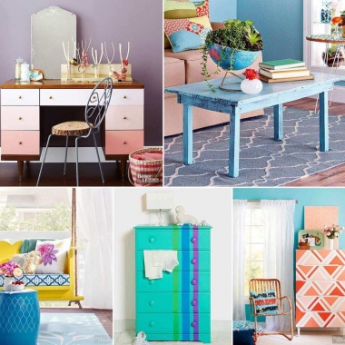 11 Interesting Ways to Paint Furniture for a Makeover fi