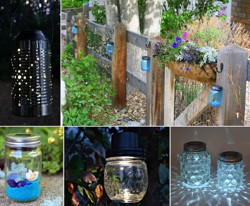 13 Fabulous One Dollar Solar Light Crafts