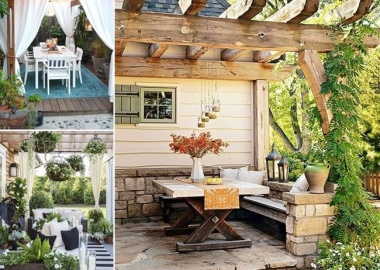 29 Cool Pergola Decor Ideas to Beautify Your Home's Outdoor Space fi