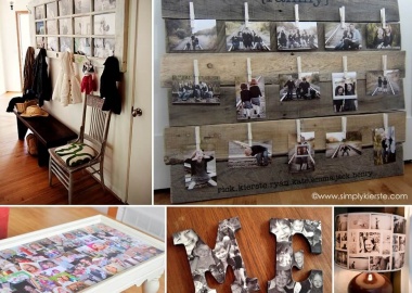 32 Thrilling Ways to Make a Photo Collage Decor fi