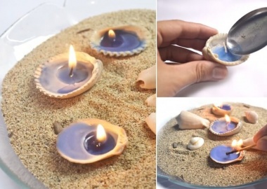 These Shell Tealights are Simply Lovely fi