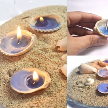 These Shell Tealights are Simply Lovely fi