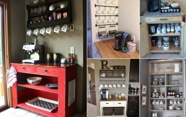10 Cool Coffee Mug Storage Ideas for Your Coffee Station fi