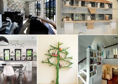 16 Cool and Creative Shelving Designs for Your Home fi
