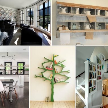 16 Cool and Creative Shelving Designs for Your Home fi