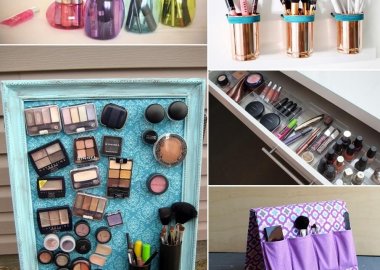 18 Clever Ways to Store Your Makeup in a Small Bedroom fi
