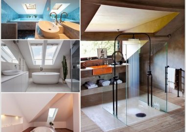 34 Amazing and Cozy Attic Bathroom Designs 1