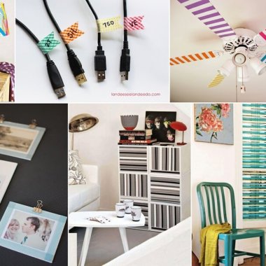 56 Creative Ways to Decorate with Washi Tapes fi