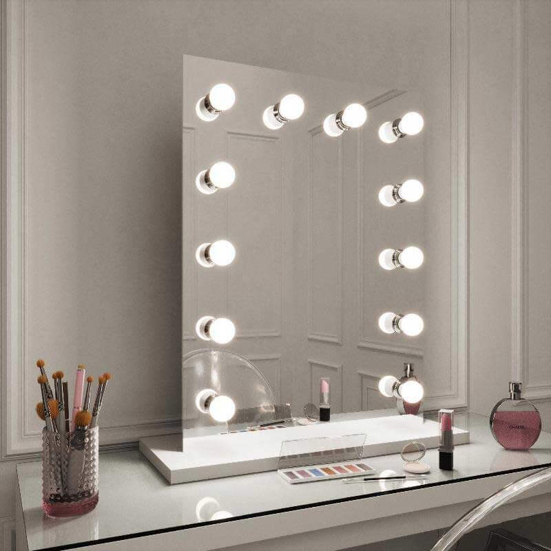 10 Cool Diy Makeup Vanity Table Ideas, Lighting Ideas For Makeup Vanity