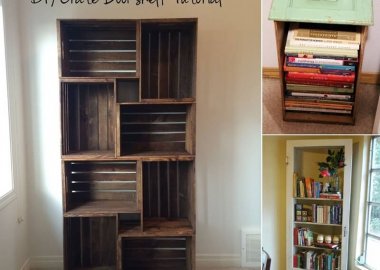 10 Cool DIY Bookcase Ideas That Won't Break The Bank fi