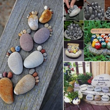 10 Cute and Creative Projects to Make from Rocks fi