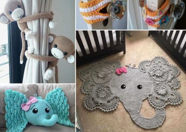 10 Super Cute Ideas to Decorate Your Kids' Room with Crochet fi